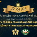 Lễ Ký Kết Hợp Tác Chiến Lược: HLCC & Healthy Kingdom Nâng Tầm Sức Khỏe Cộng Đồng!